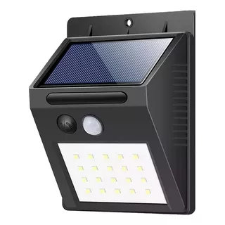 Lámpara Solar De Led Para Exterior Con Sensor De Movimiento