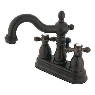 Kingston Brass Kbax Heritage Grifo De Lavabo Central De 4 P.