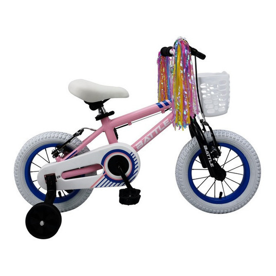 Bicicleta Infantil Battle R12 Ørsted Aluminium Technology Frenos V-brake Rosa