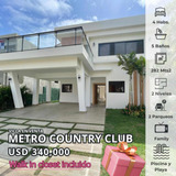 Vendo Amplias Villas En Juan Dolio Metro Country Club