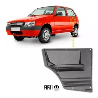 Forro Lateral Traseiro Motorista Fiat Uno Mille 2p 2010