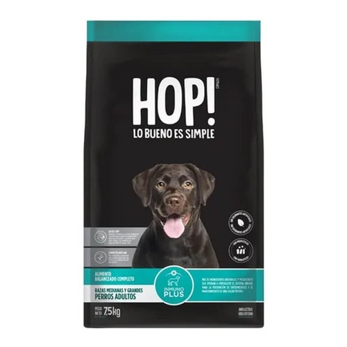 Alimento Vitalcan Hop!perro Adulto Raza Mediana/grande 7,5kg