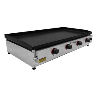 Chapa Bifeteira 100x50 Industrial Inox430 Profissional Grill