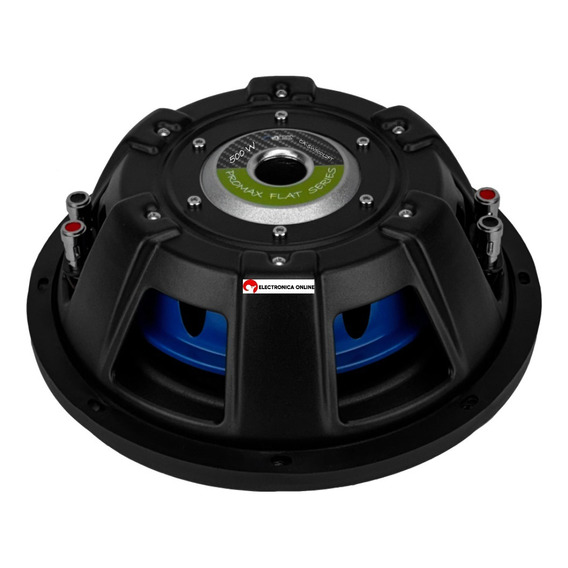 Subwoofer Plano 12 Pulgadas Carbon Audio 1000w Doble Bobina 