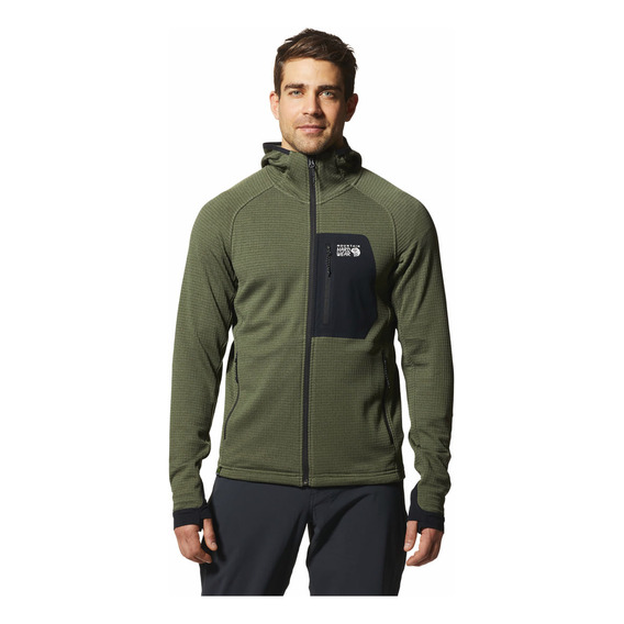 Polar Mhw Polar.p.g.fz Hoody Hombre (surplus Green Heather)