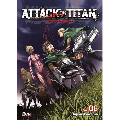 Attack On Titan, De Hajime Isayama., Vol. 6. Editorial Ovni Press, Tapa Blanda, Edición 1 En Español, 2020