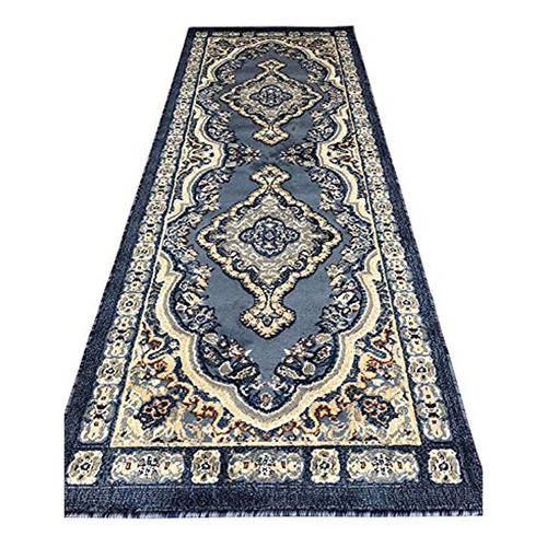 Tapetes Decorativos Tradicional De Diseño Persa Azul