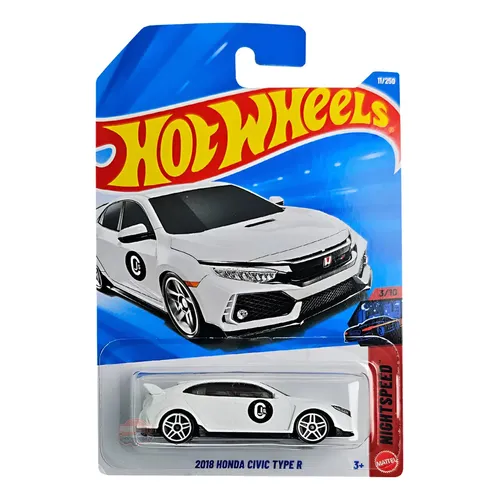 Hot Wheels 2018 Honda Civic Type R - Jjh88 | Parcelamento sem juros