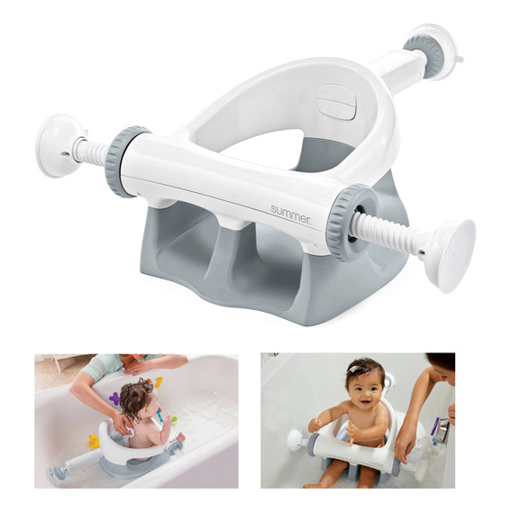 Adaptador Para Bañar Seguro Al Bebé Aro Baño Asiento Summer