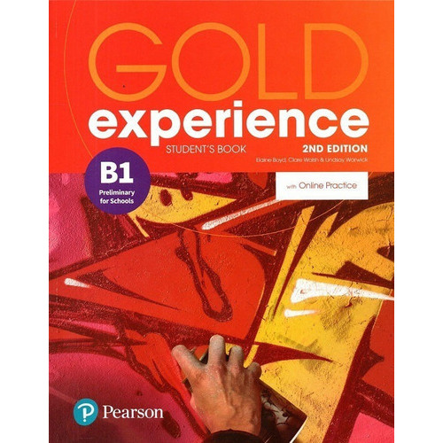 Gold Experience B1 Studet's Book + Workbook, de Elaine Boyd. Editorial Pearson, tapa blanda en inglés, 2019