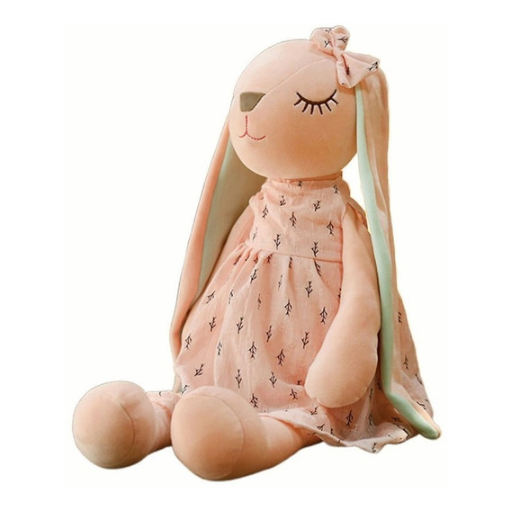 Peluche De Rosa Kawaii Juguete Conejo De Regalo 35cm