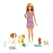 Barbie Sisters And Pets/creche Para Cães De Família Fxh08