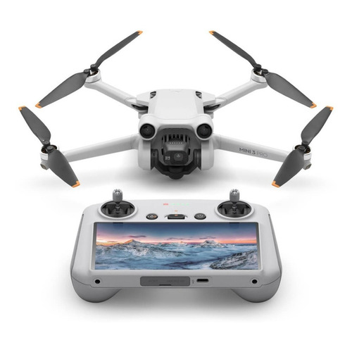 Mini drone DJI Mini 3 Pro RC Single con cámara 4K gris 5.8GHz 1 batería