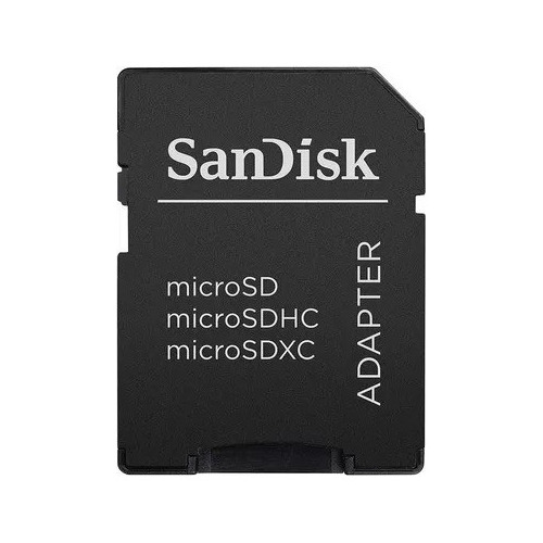 Adaptador Sd Sandisk Microsd Para Sdhc Sdxc Notebook Dslr