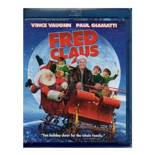 El Hermano De Santa Fred Claus Vince Vaughn Pelicula Blu Ray