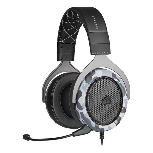 Auricular Corsair Hs60 Haptic Con Microfono Stereo Camuflado