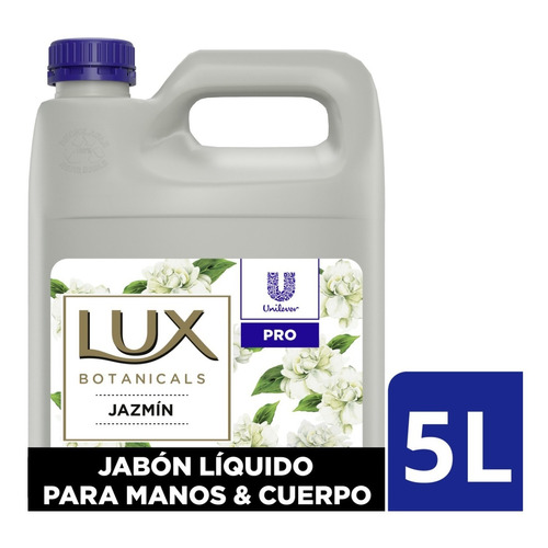 Jabon Liquido Para Manos Y Cuerpo Lux 5l Fragancia Jazmin
