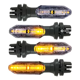 Kit 4 Pisca Led Seta Cb Twister Para Titan 160 2015 A 2024