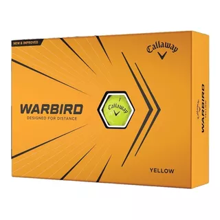 Pelotas Golf Callaway Warbird Yellow | The Golfer Shop Color Amarillo