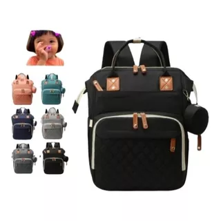 Bolso Mochila Maternal  Infantil Mudador Pañalera Bebe Cb8