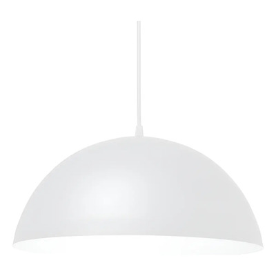 Colgante Media Esfera 40cm Color Ideal Cocina Apto Led Fz Sf