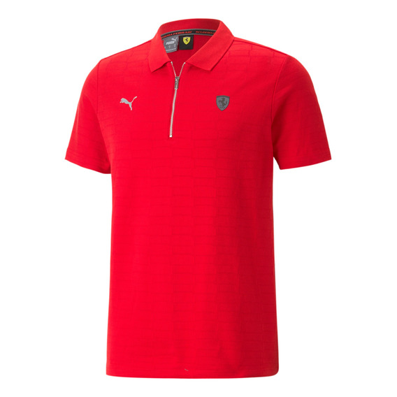 Playera Polo Puma Ferrari Style Color Rojo Hombre