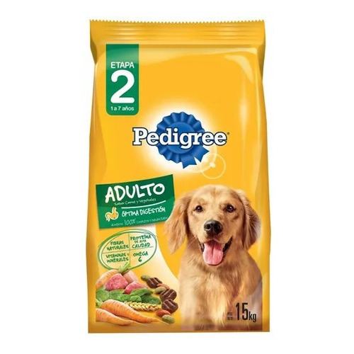 Alimento Pedigree Óptima Digestión Etapa 2 para perro adulto de raza pequeña sabor mix en bolsa de 3 kg