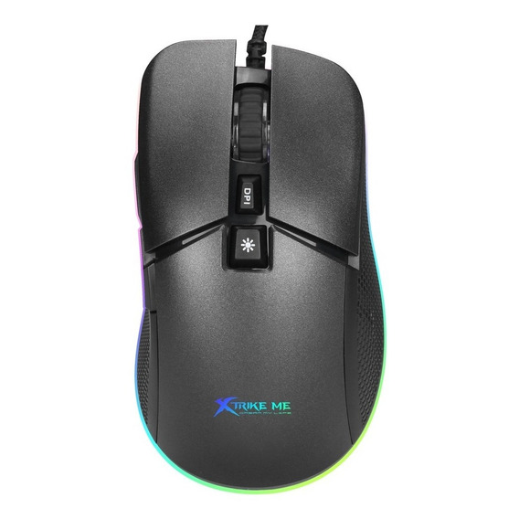 Mouse Gamer Usb Xtrike-me Modelo Gm-310 6400 Dpi Rgb Cuota-*