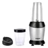 Licuadora Portátil Nappo Acero Inox 1200w 220v Con 2 Vasos