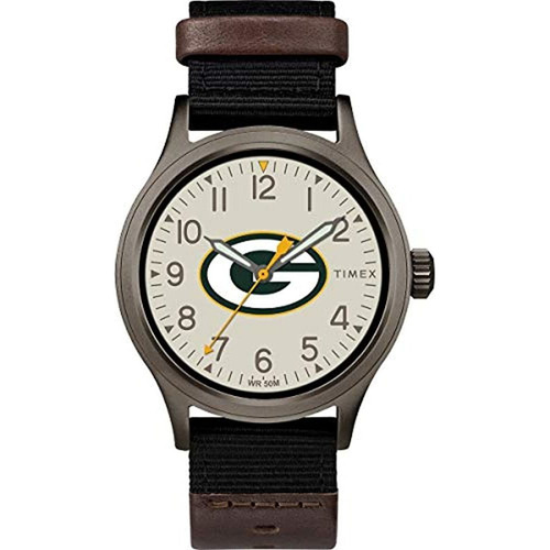 Timex Men's Twzfpacmb Nfl Clutch Green Bay Packers Watch