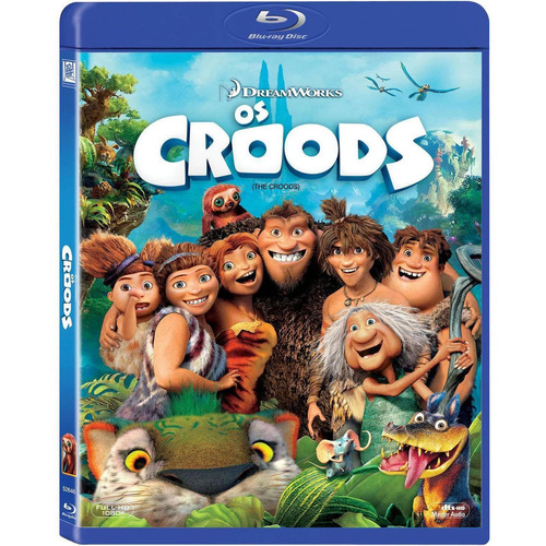 Los Croods - Blu-ray - Nicolas Cage - Emma Stone