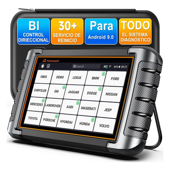 Foxwell Nt809 Escaner Obd2 Todo El Sistema Bidireccional