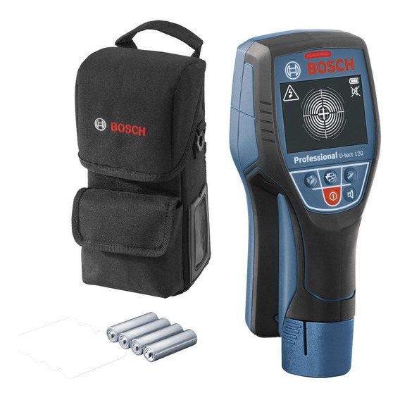 Detector De Materiales Bosch D-tect 120 Hasta 120mm Color Azul marino