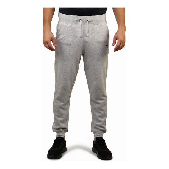 Diadora Mens Cotton Pant Wasist & Cuff 2/2- Grey