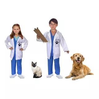 Disfraces De Doctores - Disfraz De Veterinario - Disfraces Para Niñas Y Niños Disfraz De Enfermero Disfraces Doctor Uniforme Medicina Oficios Trabajos