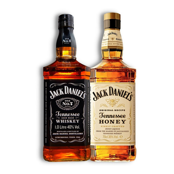 Jack Daniel´s Honey Whisky 750ml + Jack Daniel´s Old N°7