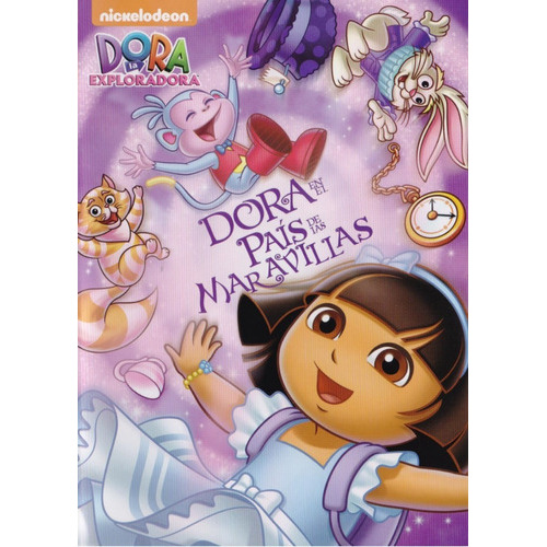 Dora La Exploradora En El Pais De Maravillas Pelicula Dvd