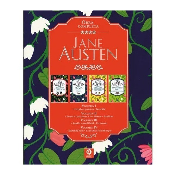Jane Austen. Obra Completa (4 Tomos)