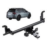 Engate De Reboque K2 Keko Tiguan  Preto (rabicho)