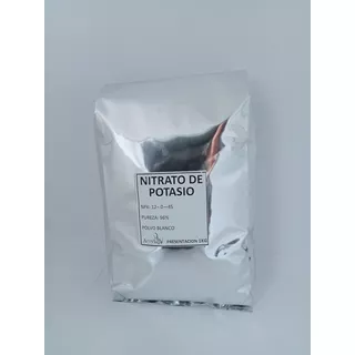 Nitrato De Potasio 1 Kilo Nks 12-0-45 96%pureza Polvo Fino