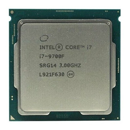 Procesador gamer Intel Core i7-9700F BX80684I79700F  de 8 núcleos y  4.7GHz de frecuencia