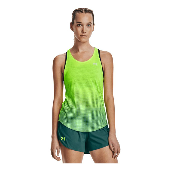 Camiseta Mujer Ua Streaker Wind Tan 1377841-369-5vr