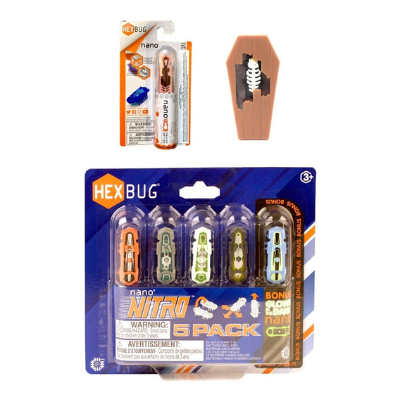 Hexbug Nano Nitro 5-pack