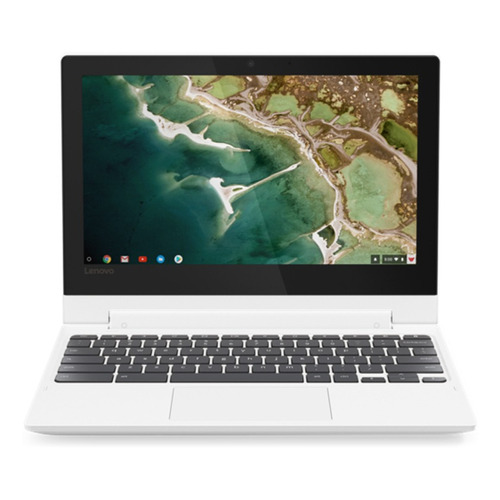 Portátil Lenovo Chromebook C330 blizzard white táctil 11.6", Mediatek MT8173C  4GB de RAM 64GB SSD, PowerVR GX6250 1366x768px Google Chrome