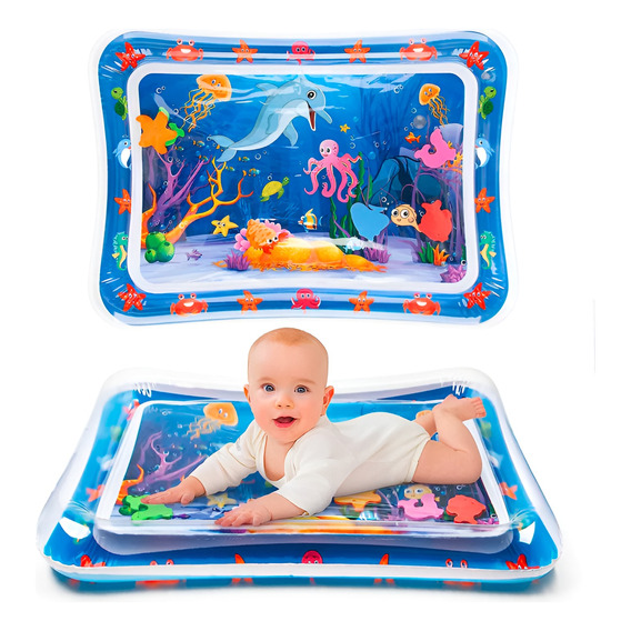 Alfombra De Agua Inflable Sensorial Para Bebé