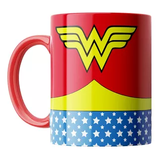 Caneca Mulher Maravilha Wonder Woman Símbolo Mega Oferta!!!