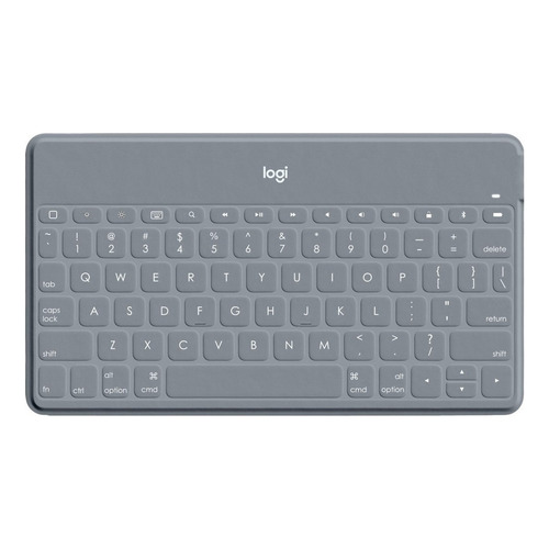 Teclado bluetooth Logitech Keys-To-Go QWERTY color gris