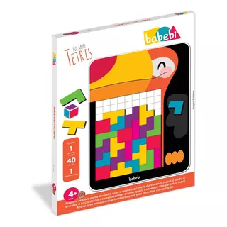 Jogo Tucano Tetris Babebi Educativo Quebra-cabeça Atemporal