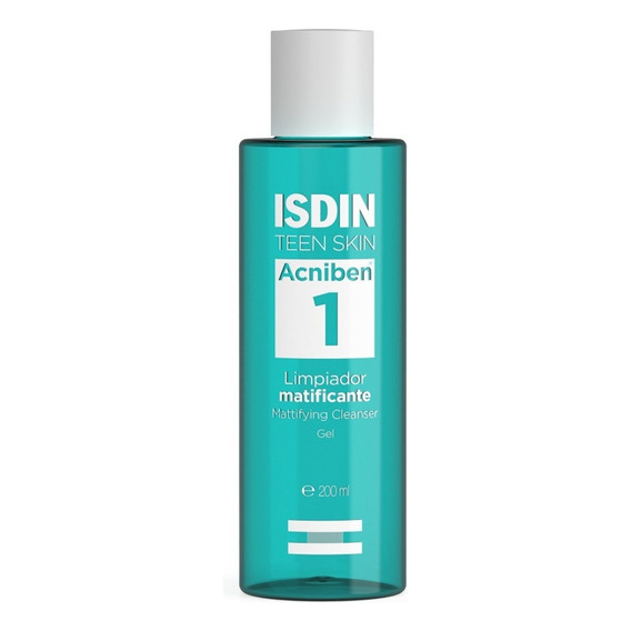 Isdin Acniben Limpiador Matificante Piel Grasa Gel 200ml