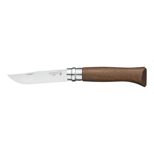 Navaja Opinel Cortaplumas Madera Noyel Nogal Acero N° 8